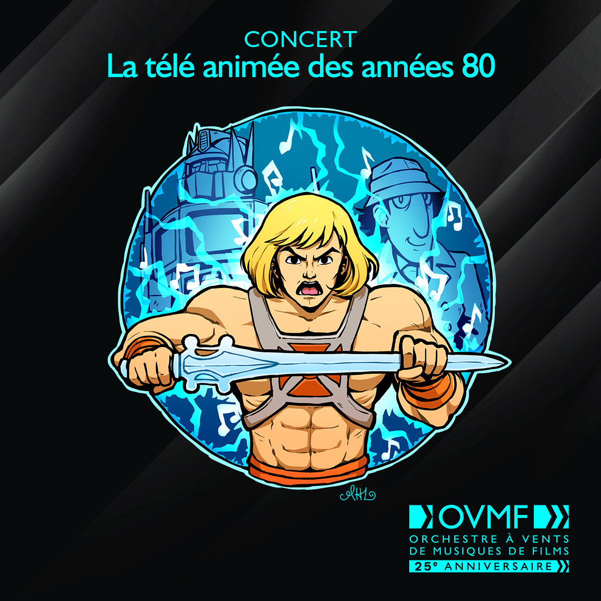 Concert La télé animée des années 80